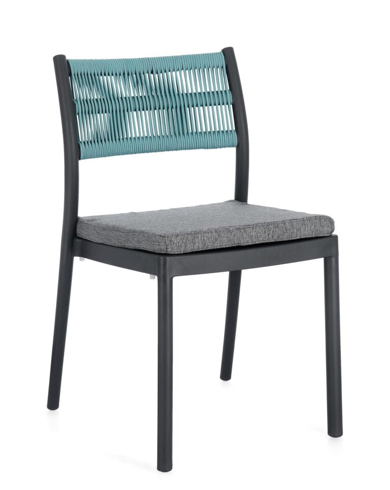 Bizzotto - Garden Chair Alvin Charcoal-avio  - Image 6