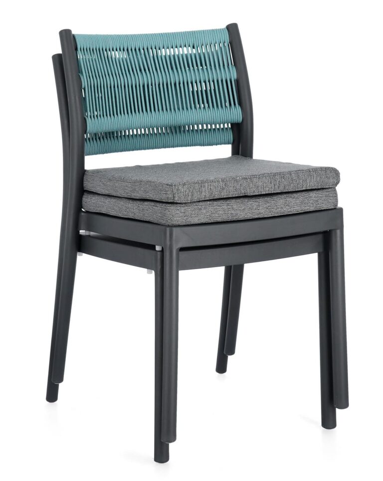 Bizzotto - Garden Chair Alvin Charcoal-avio  - Image 5