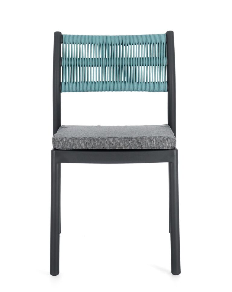 Bizzotto - Garden Chair Alvin Charcoal-avio  - Image 9