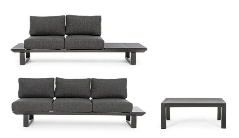 Bizzotto - Aiamööbli Komplekt Konnor Charcoal - Image 13