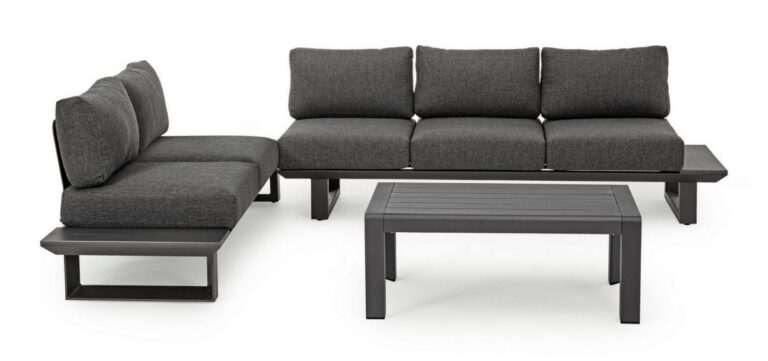 Bizzotto - Aiamööbli Komplekt Konnor Charcoal - Image 2