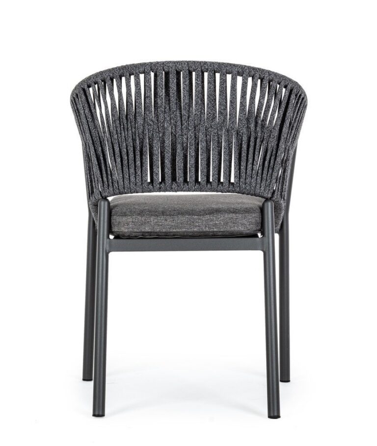 Bizzotto - Садовый стул Florencia Charcoal — изображение 12