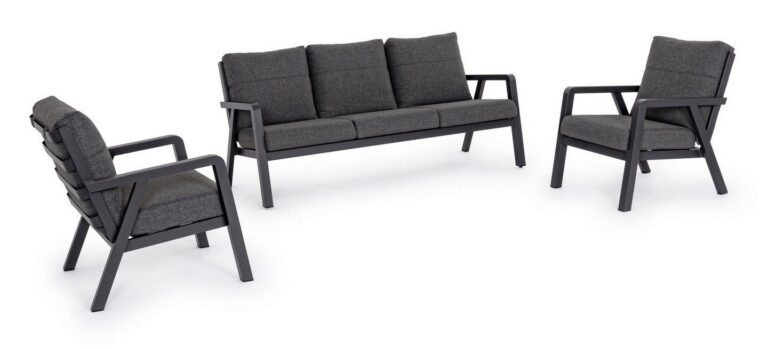 Bizzotto - Комплект садовой мебели Truman Charcoal — изображение 7
