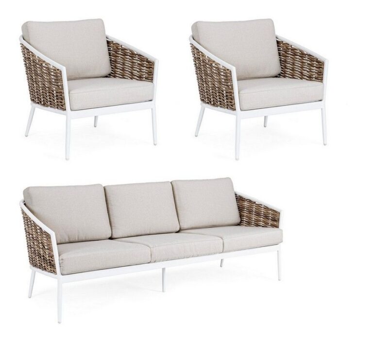 Bizzotto - Aiamööbli Komplekt Maribela White - Image 4