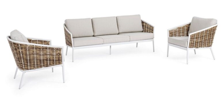Bizzotto - Aiamööbli Komplekt Maribela White - Image 3