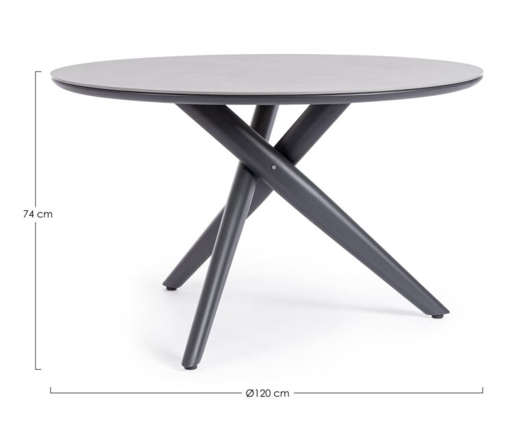 Bizzotto - ÜMmargune Aialaud Julian Anthracite D120 - Image 3