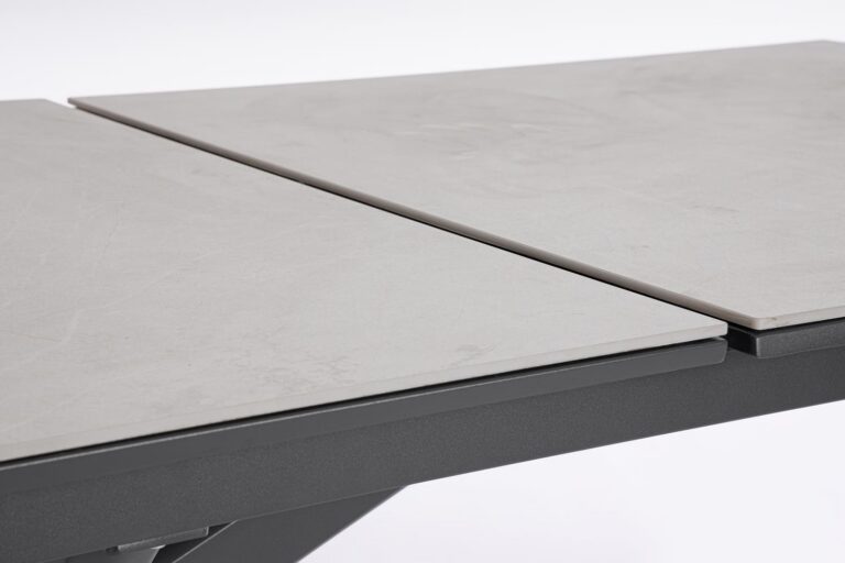 Bizzotto - Outdoor Extendable Table Pascal Anthracite 200-260x110 - Image 4