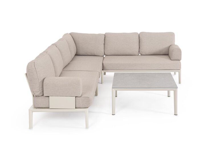 Bizzotto - Outdoor Furniture Set Gerald Pelican Set6 - Image 8