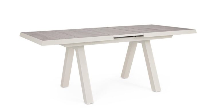 Bizzotto - Extendable Garden Table Krion Pelican 163-203x93 - Image 3