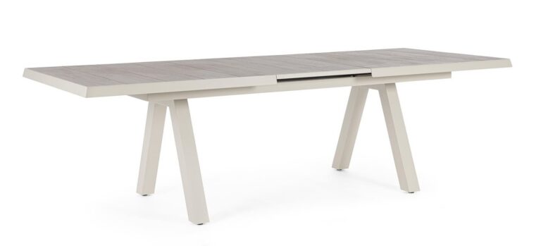 Bizzotto - Extendable Garden Table Krion Pelican 205-265x103 - Image 4