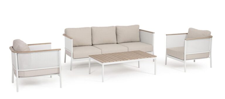 Bizzotto - Outdoor Furniture Set Ulises Vapor Set4 - Image 9