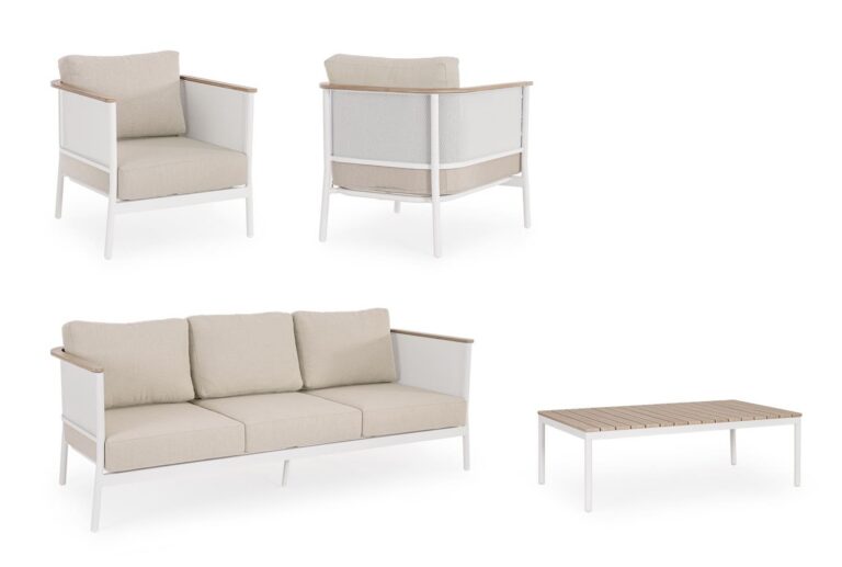 Bizzotto - Outdoor Furniture Set Ulises Vapor Set4 - Image 11