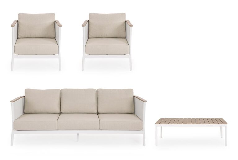 Bizzotto - Outdoor Furniture Set Ulises Vapor Set4 - Image 13
