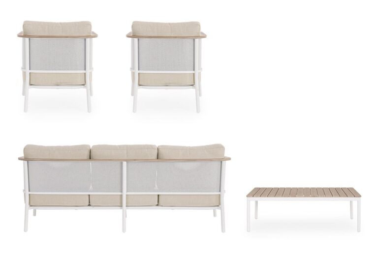 Bizzotto - Outdoor Furniture Set Ulises Vapor Set4 - Image 14