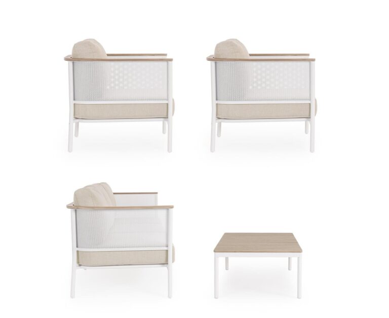 Bizzotto - Outdoor Furniture Set Ulises Vapor Set4 - Image 15