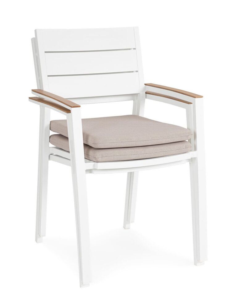 Bizzotto - Garden Chair Zelmar White  - Image 10