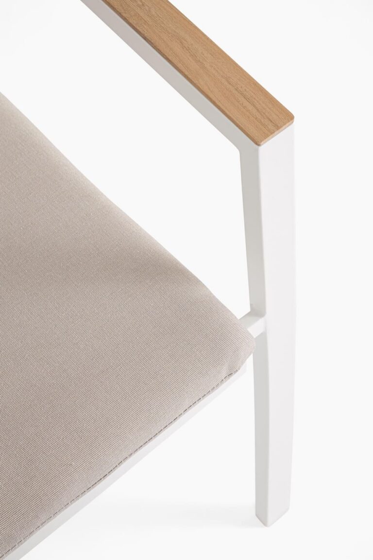 Bizzotto - Garden Chair Zelmar White  - Image 4
