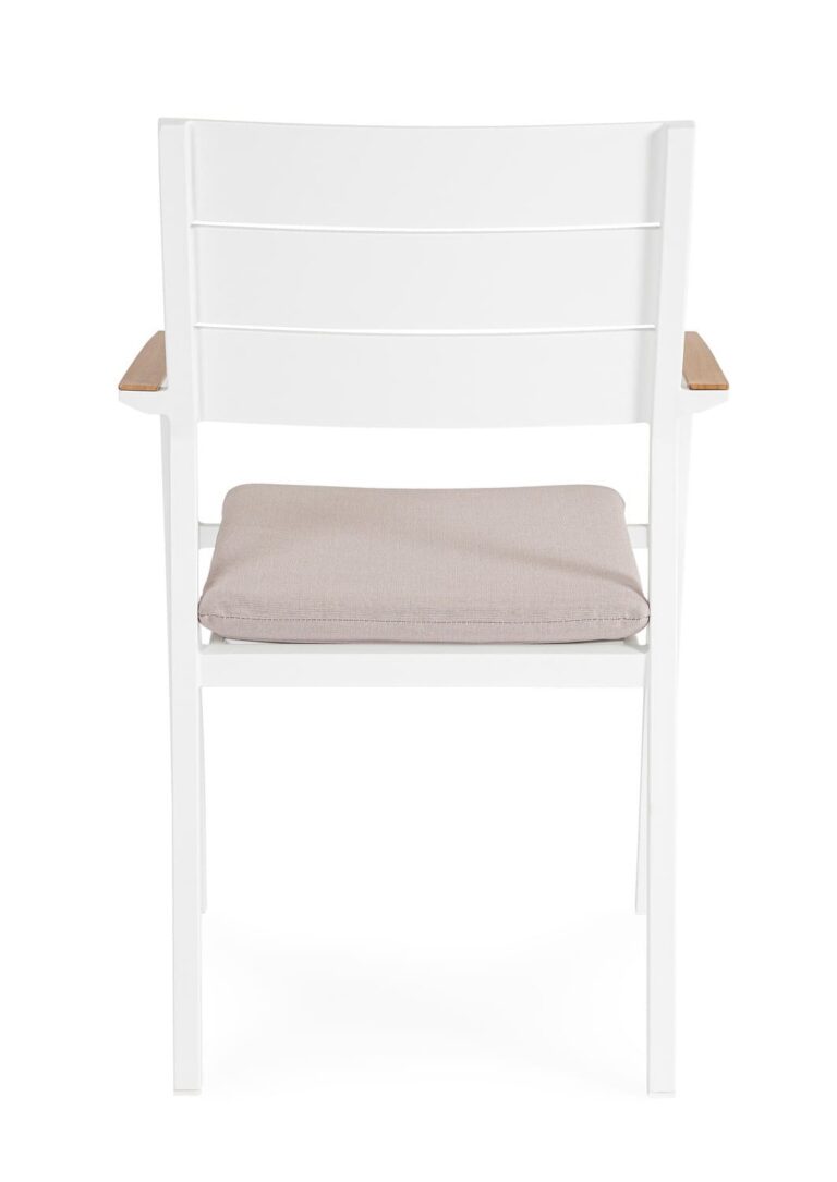 Bizzotto - Garden Chair Zelmar White  - Image 7