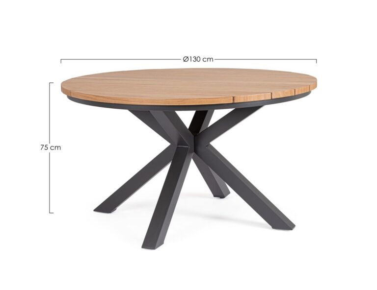 Bizzotto - ÜMmargune Aialaud Zelmar Anthracite D130 - Image 4