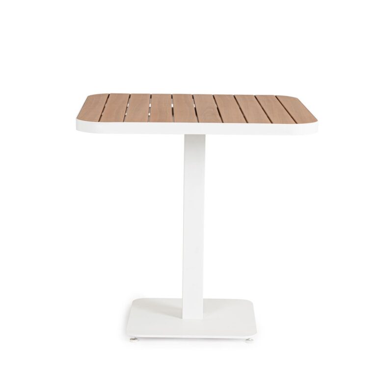 Bizzotto - Садовый стол Belmar White 75x75 — изображение 5