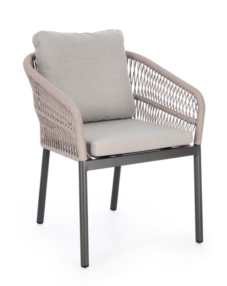 Bizzotto - Garden Chair Galdana Khaki - Image 6