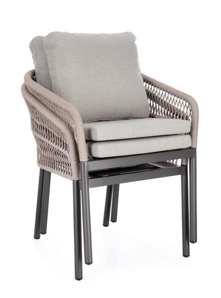 Bizzotto - Garden Chair Galdana Khaki - Image 5