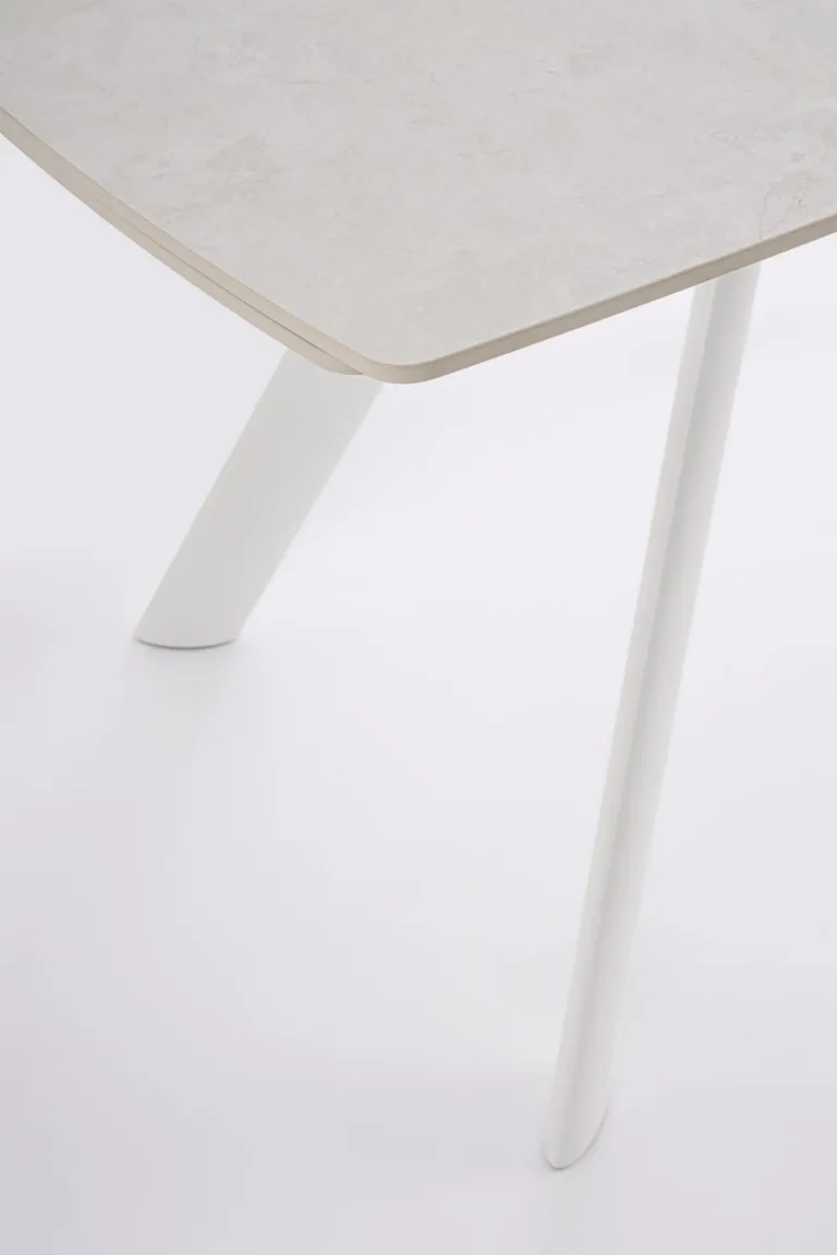 Bizzotto - Extendable Dining Table Raili White 120-180 - Image 7