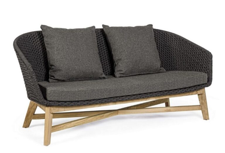 Bizzotto - Outdoor Furniture Set Coachella Charcoal - Image 2