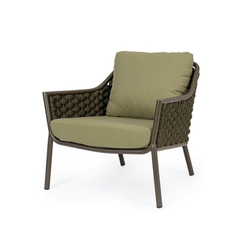 Bizzotto - Garden Armchair Everly Olive