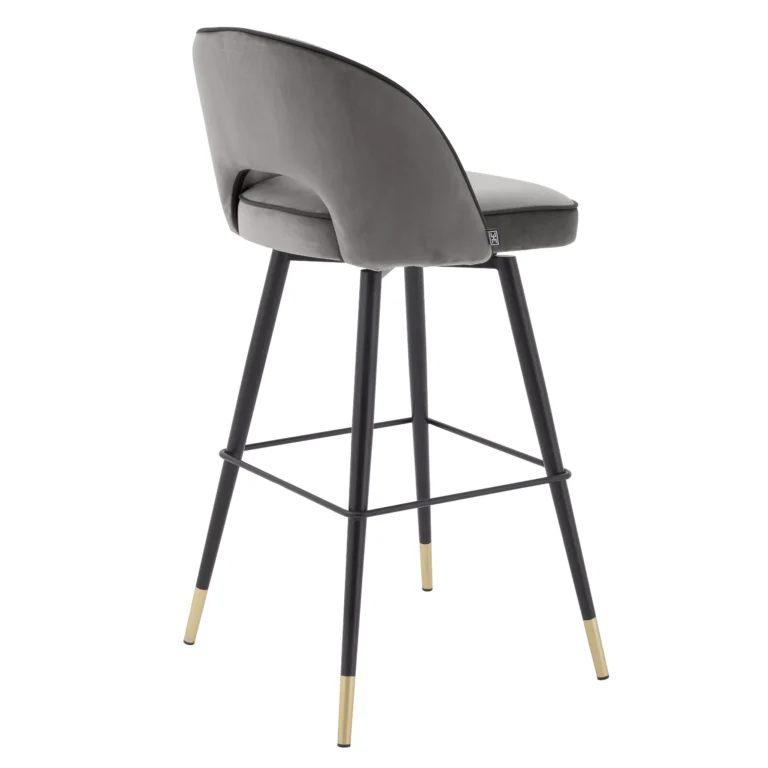 Eichholtz - Bar Stools Cliff Grey Set Of 2 - Image 5