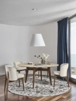 Calligaris - Round dining table Abrey Round CS4127-FD - Image 5