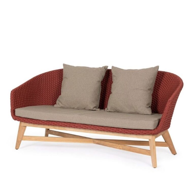Bizzotto - Garden Sofa Coachella Scarlet
