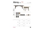 Calligaris - Round dining table Abrey Round CS4127-FD - Image 3