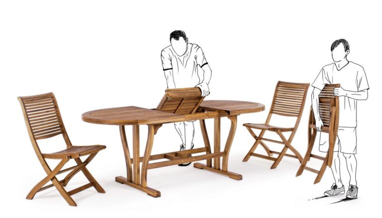 Bizzotto - Outdoor Table Noemi Oval 150-200x90 - Image 3