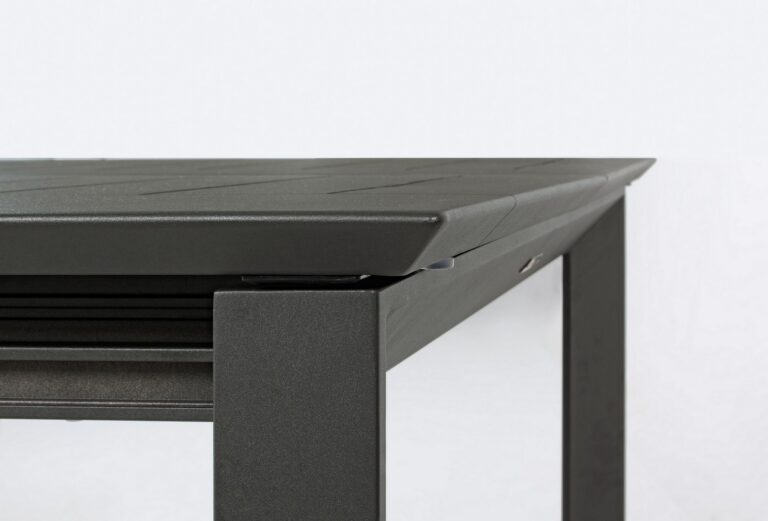 Bizzotto - Садовый стол Konnor Charcoal 200-300x110 — изображение 3