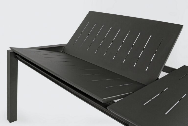 Bizzotto - Садовый стол Konnor Charcoal 200-300x110 — изображение 2