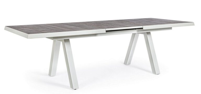 Bizzotto - Extendable Garden Table Krion Lunar 205-265x103 - Image 3