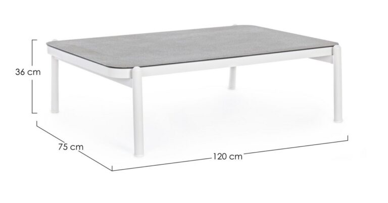 Bizzotto - Aia Diivanilaud Florencia White 120x75 - Image 8