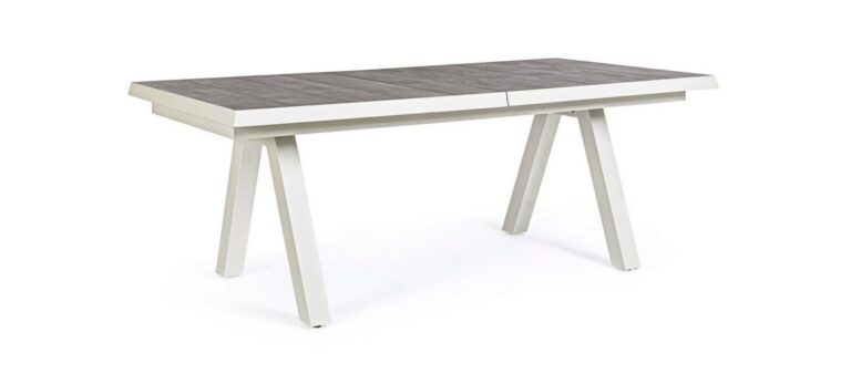Bizzotto - Extendable Garden Table Krion Lunar 205-265x103 - Image 4