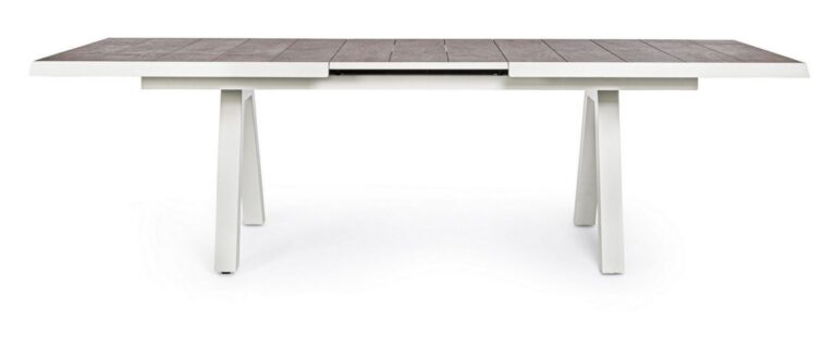 Bizzotto - Extendable Garden Table Krion Lunar 205-265x103 - Image 6