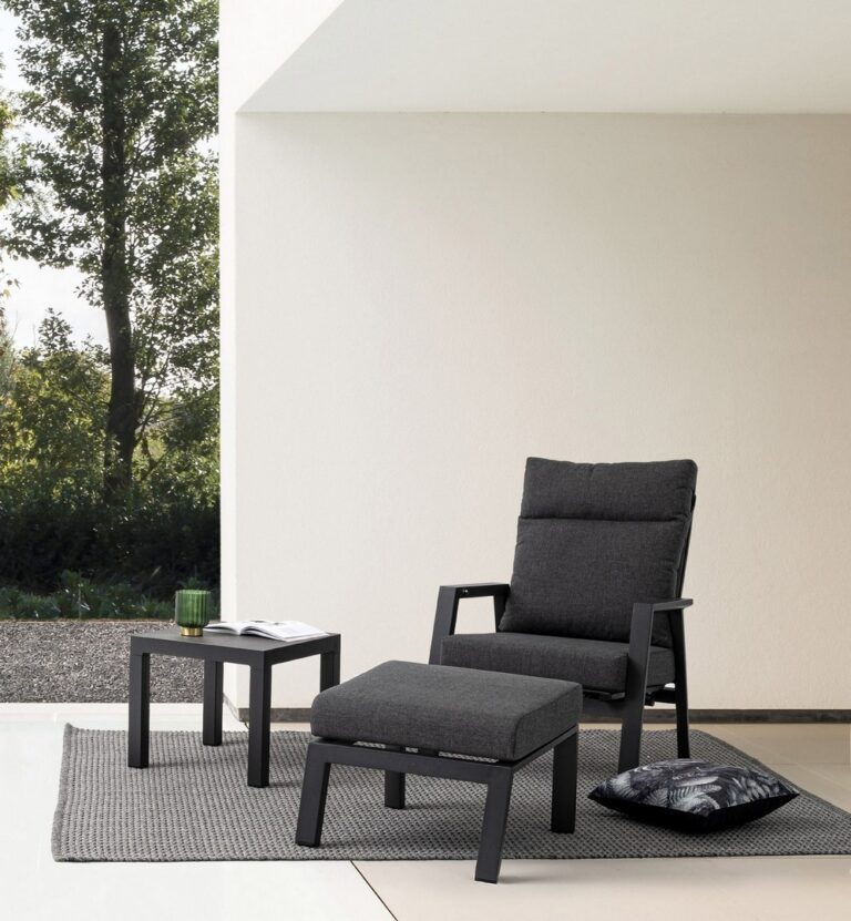 Bizzotto - Garden Armchair Kledi Charcoal - Image 21