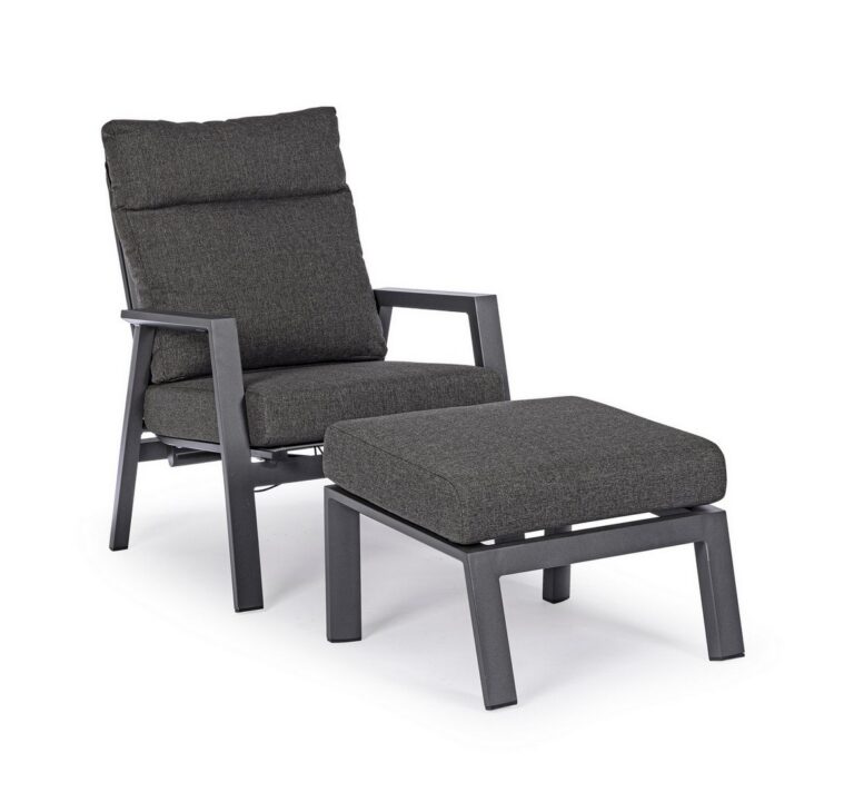 Bizzotto - Garden Armchair Kledi Charcoal - Image 19