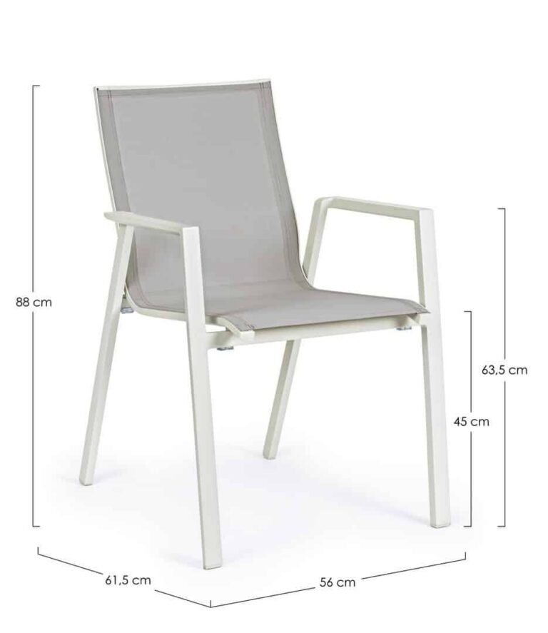 Bizzotto - Garden Chair Krion Lunar - Image 10