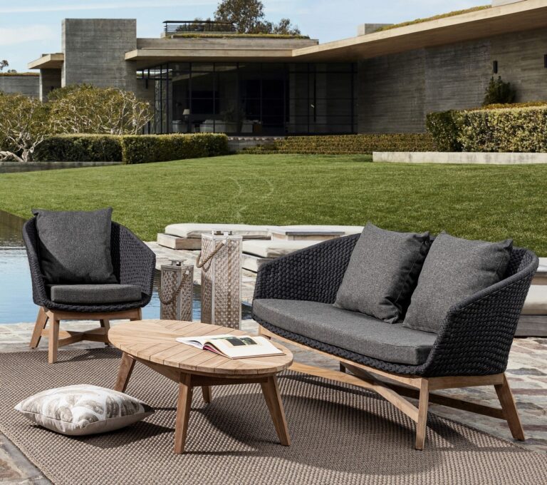 Bizzotto - Garden Armchair Coachella Charcoal - Image 6
