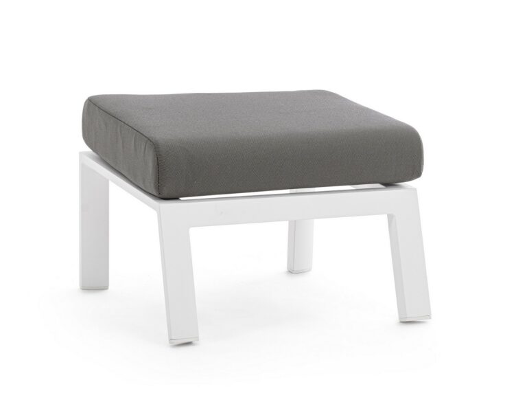 Bizzotto - Garden Ottoman Kledi White - Image 8