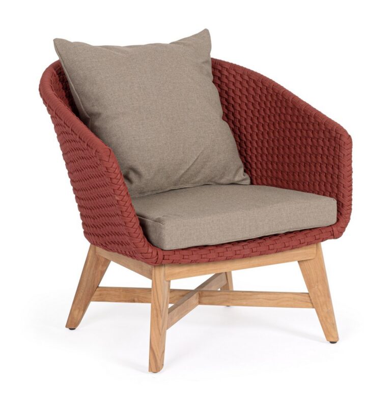 Bizzotto - Garden Armchair Coachella Scarlet - Image 8