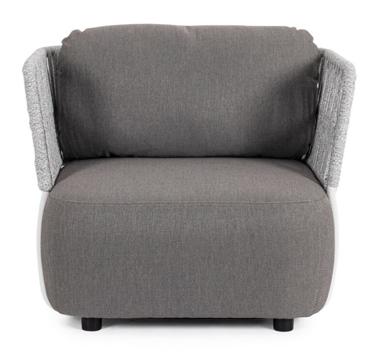 Bizzotto - Garden Armchair Palmer Grey - Image 6