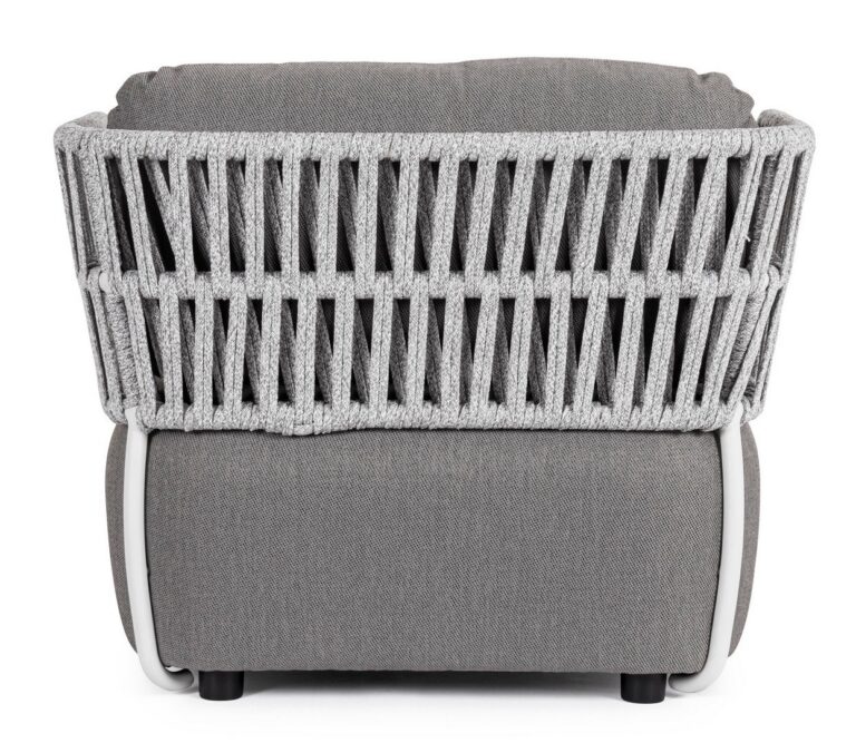 Bizzotto - Garden Armchair Palmer Grey - Image 7