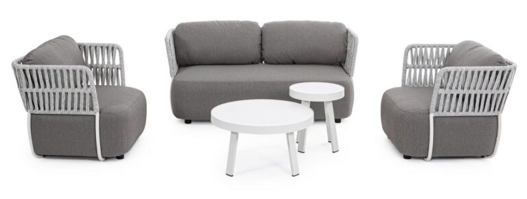 Bizzotto - Garden Armchair Palmer Grey - Image 8