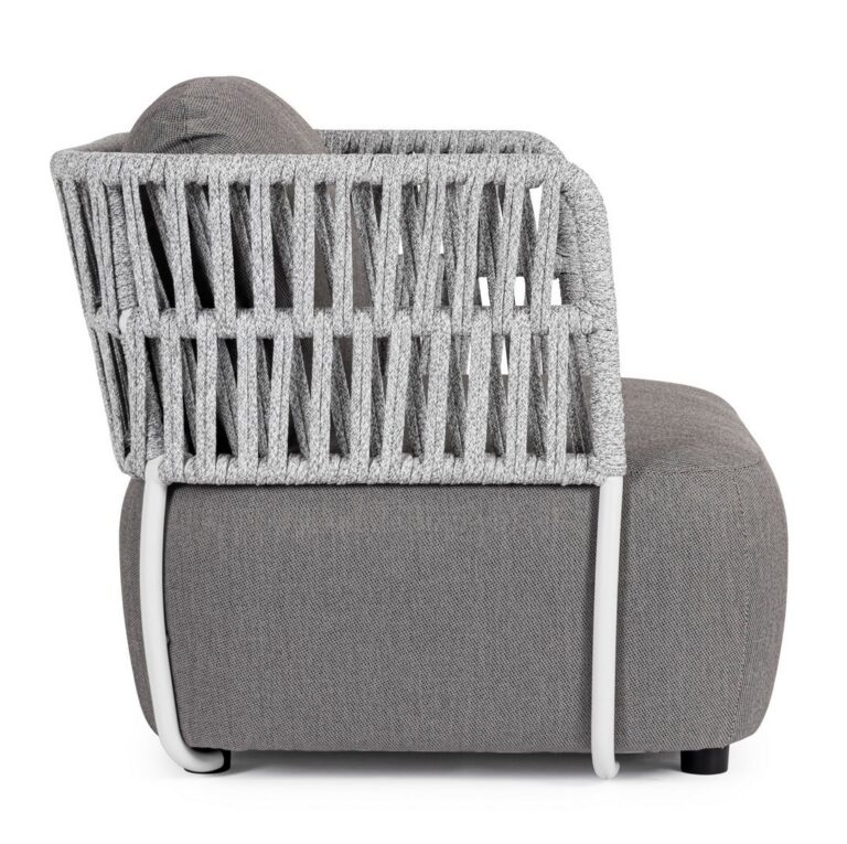 Bizzotto - Garden Armchair Palmer Grey - Image 9